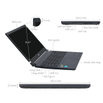 Laptop Acer Gaming Aspire 7 A715-43G-R8GA (Ryzen 5 5625U, 8GB RAM, 512GB SSD, 15.6 Inch FHD 144HZ, RTX 3050 4G, Đen, NH.QHDSV.002)