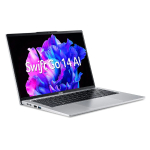 Laptop Acer Swift Go AI 14 SFG14-73-71ZX (Ultra 7 155H, 16GB RAM, 512GB SSD, 14 inch 2.8K IPS 120Hz, Silver, NX.KSLSV.002)