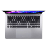 Laptop Acer Swift Go AI 14 SFG14-73-71ZX (Ultra 7 155H, 16GB RAM, 512GB SSD, 14 inch 2.8K IPS 120Hz, Silver, NX.KSLSV.002)