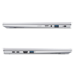 Laptop Acer Swift Go AI 14 SFG14-73-71ZX (Ultra 7 155H, 16GB RAM, 512GB SSD, 14 inch 2.8K IPS 120Hz, Silver, NX.KSLSV.002)