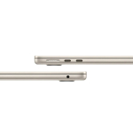 Laptop Apple Macbook Air M3 (8 Core CPU, 10 Core GPU, 24GB RAM, 512GB SSD, 13.6 inch, Mac OS, Starlight, Vỏ nhôm, MC8P4SA/A)