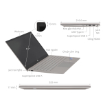 Laptop HP Pavilion 14 DV2069TU (Core i3 1215U, 8GB RAM, 256GB SSD, UHD Graphics, 14 inch FHD, 7C0P1PA)