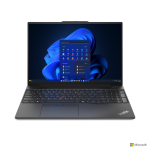 Laptop Lenovo ThinkPad E16 Gen 2 (Core Ultra 5 125H, 16GB RAM, 512GB SSD, Intel Arc, 16 inch WUXGA IPS, Black, 21MA004AVA)