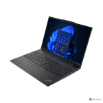 Laptop Lenovo ThinkPad E16 Gen 2 (Core Ultra 5 125H, 16GB RAM, 512GB SSD, Intel Arc, 16 inch WUXGA IPS, Black, 21MA004AVA)