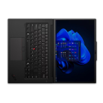 Laptop Lenovo ThinkPad P14s Gen 5 (Core Ultra 7 155H, 32GB RAM, 512GB SSD, RTX 500 4GB, 14.5 inch 3K IPS, Black, 21G2003NVA)