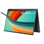 Laptop LG Gram 2023 2 in 1 - 14T90R-G.AH55A5 - (Intel Core i5-1340P | 16GB | 512GB | Intel Iris Xe | 14-inch WUXGA | Cảm ứng | Win 11 | Đen)
