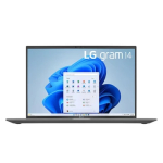 Laptop LG Gram 14 (Core i5 1340P, 16GB RAM, 256GB SSD, Intel Iris Xe, 14 inch WUXGA, Grey, 14Z90R-G.AH53A5)