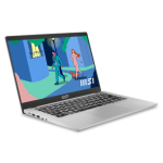 Laptop MSI Modern 14 (Core i5 1335U, 16GB RAM, 512GB SSD, Intel Iris Xe Graphics, 14.0 inch FHD IPS, Silver, F13MG‑027VN)