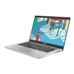 Laptop MSI Modern 14 (Core i5 1335U, 16GB RAM, 512GB SSD, Intel Iris Xe Graphics, 14.0 inch FHD IPS, Silver, F13MG‑027VN)