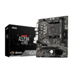 Mainboard MSI A520M-A PRO (AMD AM4, mATX, 2 khe DDR4)