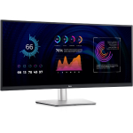 Màn hình cong Dell P3424WE (34 inch, UWQHD 3440x1440, 5ms, 60Hz, 300cd/m², IPS, LAN, USB-C)
