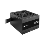 Nguồn PC Corsair CX750 (750W, 80 Plus Bronze, Non‑Modular, ATX, Đen)