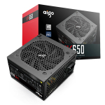 Nguồn PC Aigo VK650 (650W, 85 Plus, Non-Modular, ATX, Đen)