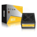 Nguồn PC Antec ATOM B650 (650W, 80 Plus Bronze, Non‑Modular, ATX, Đen)