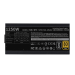 Nguồn PC Cooler Master MWE Gold 1250 V2 (1250W, 80 Plus Gold, Full‑Modular, ATX, Đen)