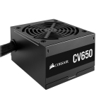 Nguồn PC Corsair CV650 (650W, 80 Plus Bronze, Non‑Modular, ATX, Đen)