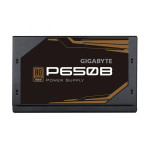 Nguồn PC Gigabyte P650B (650W, 80 Plus Bronze, Non‑Modular, ATX, Đen)