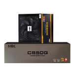 Nguồn PC MIK C850G (850 W, 80 Plus Gold, Non‑Modular, ATX, Đen)