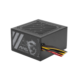 Nguồn PC MSI MAG A500N-H (500W, Standard, Non‑Modular, ATX, Đen)