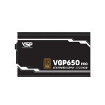Nguồn PC VSP VGP650BRU PRO (650 W, 80 Plus Bronze, Non‑Modular, ATX 165×150×86 mm, Đen)