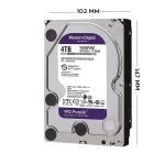 Ổ cứng HDD Western Purple 1TB (3.5", 5400 RPM)