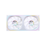 Quạt case JONSBO ZA-240WR (Trắng, LED ARGB, Fan ngược)