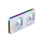 Quạt case JONSBO ZA-240WR (Trắng, LED ARGB, Fan ngược)