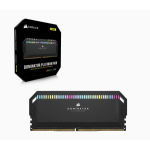 Ram PC Corsair Dominator Platinum Black 64GB (DDR5, 5200MHz, 2x32GB, RGB, CMT64GX5M2B5200C40)