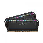 Ram PC Corsair Dominator Platinum Black 64GB (DDR5, 5600MHz, 2x32GB, RGB, CMT64GX5M2B5600C40)