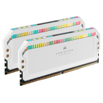 Ram PC Corsair Dominator Platinum White 64GB (DDR5, 5200MHz, 2x32GB, RGB, CMT64GX5M2B5200C40W)