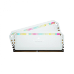 Ram PC Corsair Dominator Platinum White 64GB (DDR5, 5600MHz, 2x32GB, RGB, CMT64GX5M2B5600C40W)