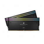Ram PC Corsair Dominator Titanium Black 64GB (DDR5, 6000MHz, 2x32GB, RGB, CMP64GX5M2B6000C30)