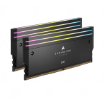 Ram PC Corsair Dominator Titanium Black 64GB (DDR5, 6400MHz, 2x32GB, RGB, CMP64GX5M2B6400C32)