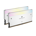 Ram PC Corsair Dominator Titanium White 32GB (DDR5, 7200MHz, 2x16GB, RGB, CMP32GX5M2X7200C34W)