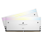 Ram PC Corsair Dominator Titanium White 32GB (DDR5, 7200MHz, 2x16GB, RGB, CMP32GX5M2X7200C34W)