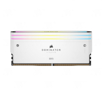Ram PC Corsair Dominator Titanium White 64GB (DDR5, 6400MHz, 2x32GB, RGB, CMP64GX5M2B6400C32W)