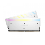 Ram PC Corsair Dominator Titanium White 64GB (DDR5, 6400MHz, 2x32GB, RGB, CMP64GX5M2B6400C32W)