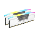 Ram PC Corsair Vengeance White 32GB (DDR5, 6000MHz, 2x16GB, RGB, CMH32GX5M2E6000C36W)