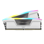 Ram PC Corsair Vengeance White 32GB (DDR5, 6000MHz, 2x16GB, RGB, CMH32GX5M2E6000C36W)