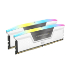 Ram PC Corsair Vengeance White 32GB (DDR5, 6000MHz, 2x16GB, RGB, CMH32GX5M2E6000C36W)