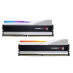 Ram PC G.Skill Trident Z5 Silver 64GB (DDR5, 6400MHz, 2x32GB, RGB, F5-6400J3239G32GX2-TZ5RS)