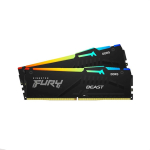 Ram PC Kingston Fury Beast 16GB (DDR5, 5600Mhz, 2x8GB, RGB, KF556C40BBAK2-16)