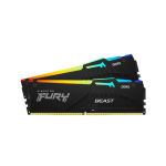 Ram PC Kingston Fury Beast 64GB (DDR5, 6000Mhz, 2x32GB, RGB, KF560C30BBAK2-64)