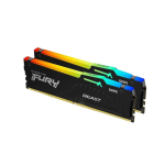 Ram PC Kingston Fury Beast 64GB (DDR5, 6000Mhz, 2x32GB, RGB, KF560C36BBEAK2-64)