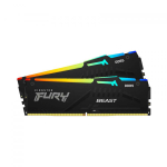 Ram PC Kingston Fury Beast 64GB (DDR5, 6000Mhz, 2x32GB, RGB, KF560C36BBEAK2-64)