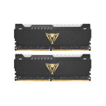Ram PC Patriot Viper Steel RGB Black 32GB (DDR4, 3200MHz, 2x16GB, RGB, PVSR432G320C8K)