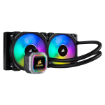 Tản nhiệt nước AIO Corsair H100 CW-9060053-WW (Đen, LED RGB)