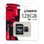 Thẻ nhớ Kingston 128GB microSDHC (Canvas Select 100R CL10 UHS-I, SDCS2/128GB)