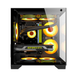 Vỏ Case E-Dra ECS1503 Black (Mini Tower, m-ATX, Màu Đen)