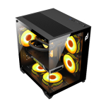 Vỏ Case E-Dra ECS1503 Black (Mini Tower, m-ATX, Màu Đen)